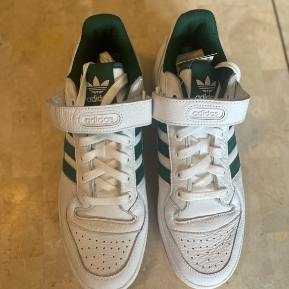 adidas Forum Low \'White Green Gum\' AQ1261 - Size US 10 main image 11
